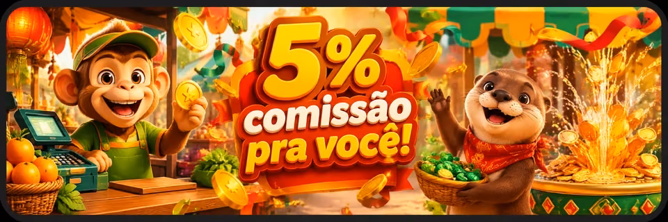 Cinco por cento de comissão